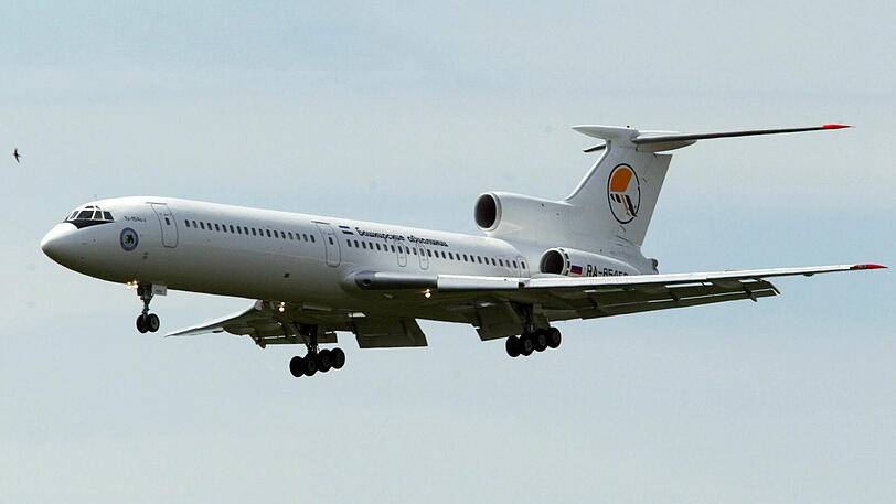 Eine Tupolew Tu-154 der Bashkirian Arlines (Aufnahme aus dem Jahr 2002). Eine russische Maschine dieses Typs ist am Sonntag ins Schwarze Meer gestürzt.