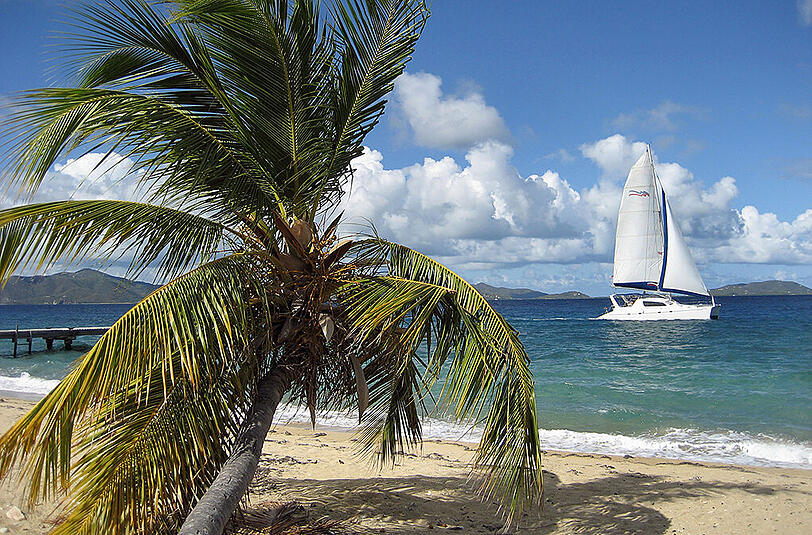Missratene Geldanlage im Paradies: Der Pleite-Fonds war auf den britischen Virgin Islands lokalisiert.