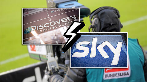 Discovery und Sky haben sich wegen der kommenden Bundesliga-Saison in den Haaren. Beide Medienunternehmen haben die Rechte an Übertragungen.