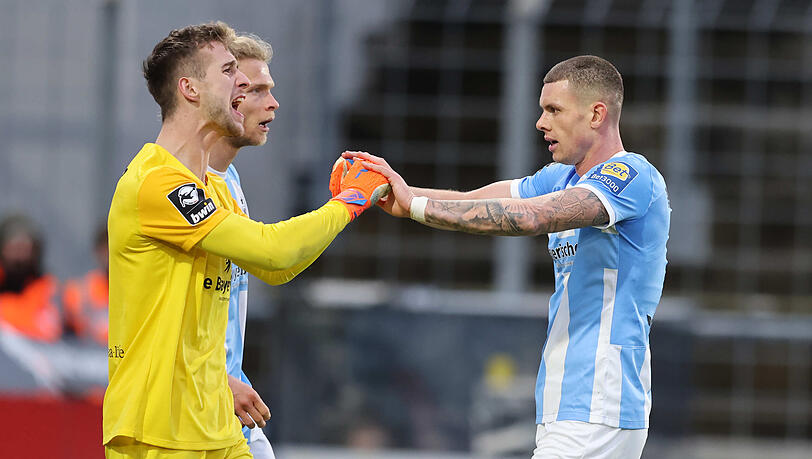Säulen der Defensive beim TSV 1860: Marco Hiller, Jesper Verlaat und Max Reinthaler.