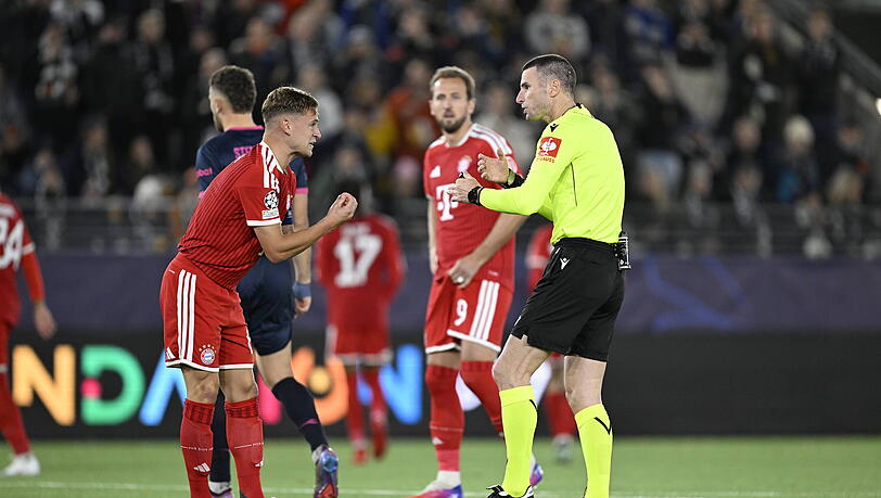 Die Bayern waren mit der Leistung von Schiedsrichter Georgi Kabakov alles andere als zufrieden.