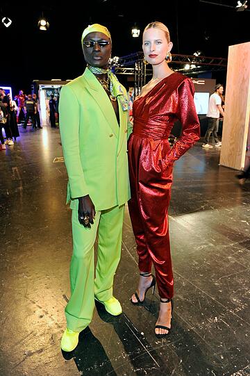 Papis Loveday und Karolina Kurkova