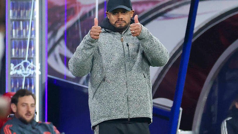 N&auml;chste Gala: Vincent Kompany beim 5:1 in Leipzig.