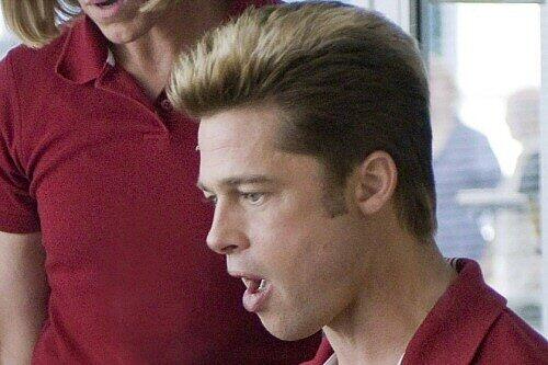 Guck mal wer da staunt: Brad Pitt als Trottel