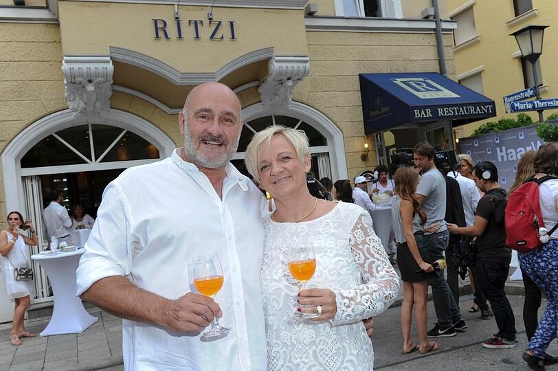 "Ritzi"-Chefs Erich Pettendorfer und Frau Carolina Liebl