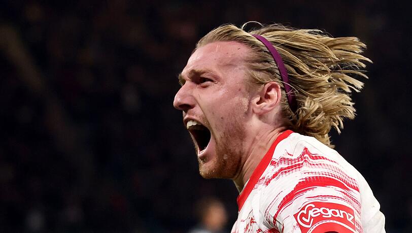 Leipzigs Emil Forsberg träumt vom Europa-League-Finale.