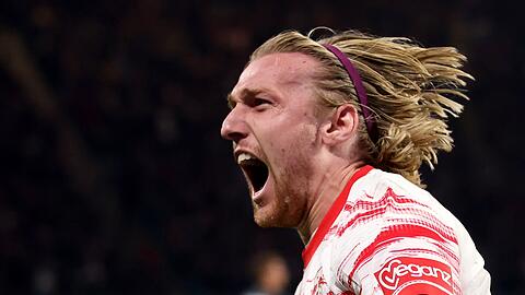 Leipzigs Emil Forsberg träumt vom Europa-League-Finale.