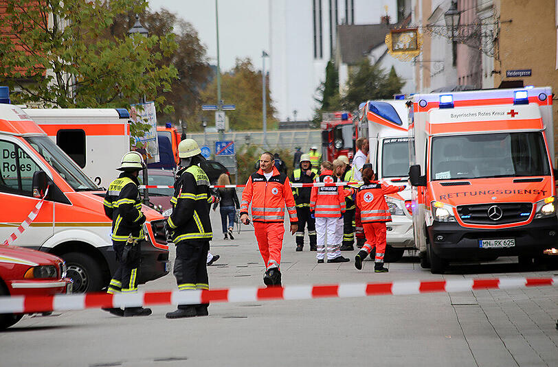 Insgesamt 27 Personen wurden durch den Gasunfall verletzt - zwei davon schwer.