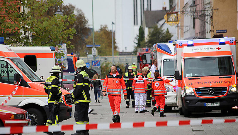 Insgesamt 27 Personen wurden durch den Gasunfall verletzt - zwei davon schwer. Insgesamt 27 Personen wurden durch den Gasunfall verletzt - zwei davon schwer.