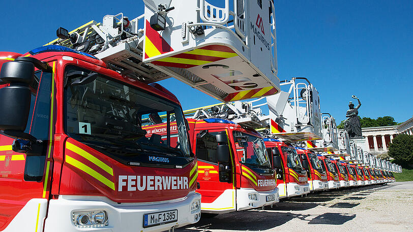 Insgesamt fünfzehn dieser Fahrzeuge hat die Münchner Feuerwehr angeschafft. Es kann tolle Sachen...