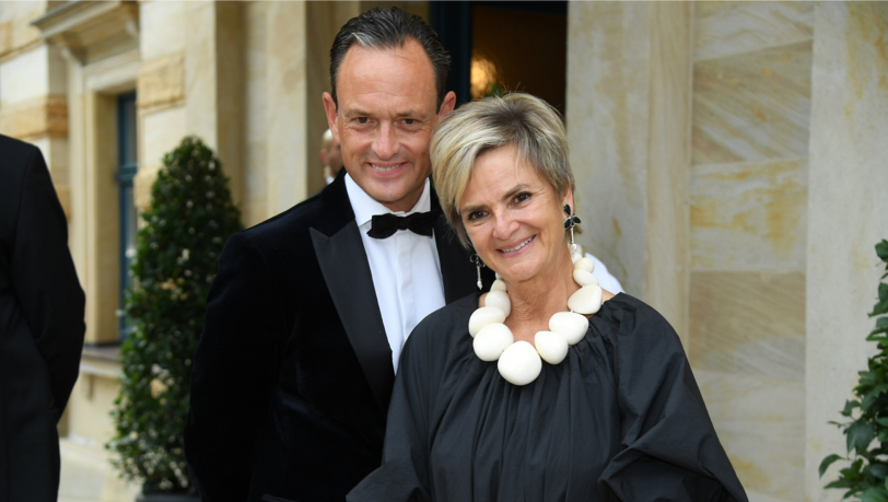 Alexander von Schönburg mit Schwester Fürstin Gloria von Thurn und Taxis bei den Bayreuther Festspielen Alexander von Schönburg mit Schwester Fürstin Gloria von Thurn und Taxis bei den Bayreuther Festspielen