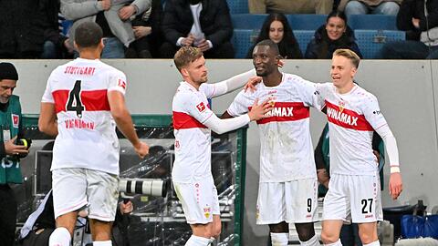 Der VfB Stuttgart setzte sich souverän bei der TSG 1899 Hoffenheim durch.