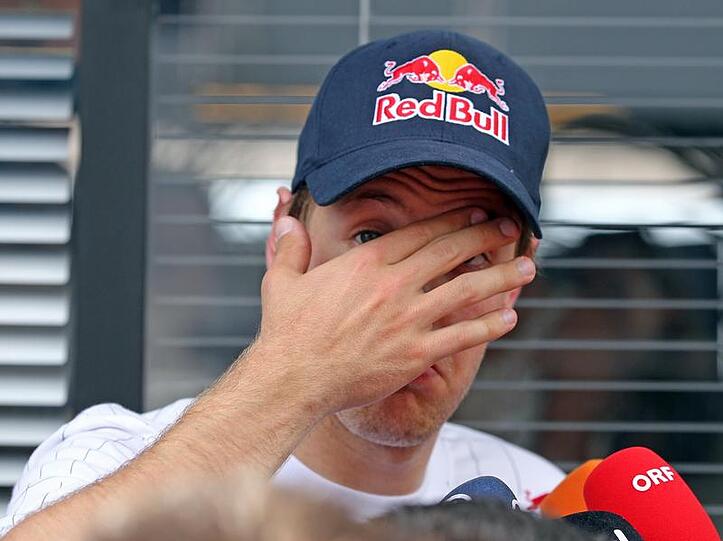 Sebastian Vettel war ziemlich angefressen nach seinem Crash mit dem Teamkollegen.