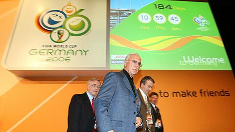 Franz Beckenbauer war der Chef des Organisationskommitees für die WM 2006 in Deutschland.