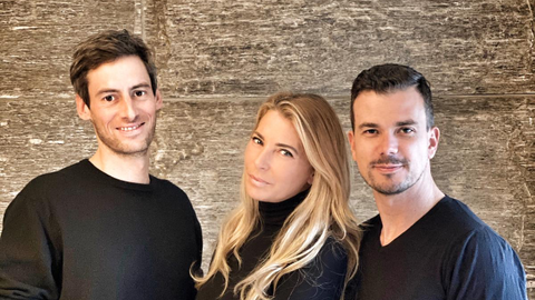 Das GreenBill-Trio: Giulia Siegel, Ludwig Heer und Tobias Kiessling (l.).