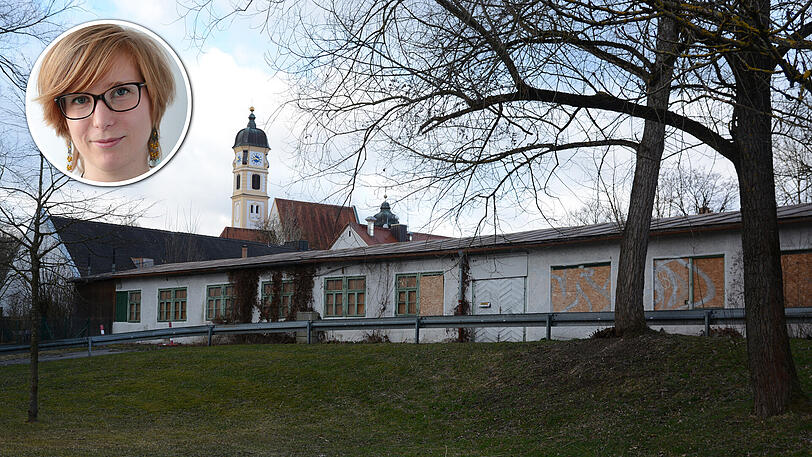 AZ-Vize-Lokalchefin Sophie Anfang findet es unverständlich, dass die Fläche in Thalkirchen so lange nicht genutzt wurde.