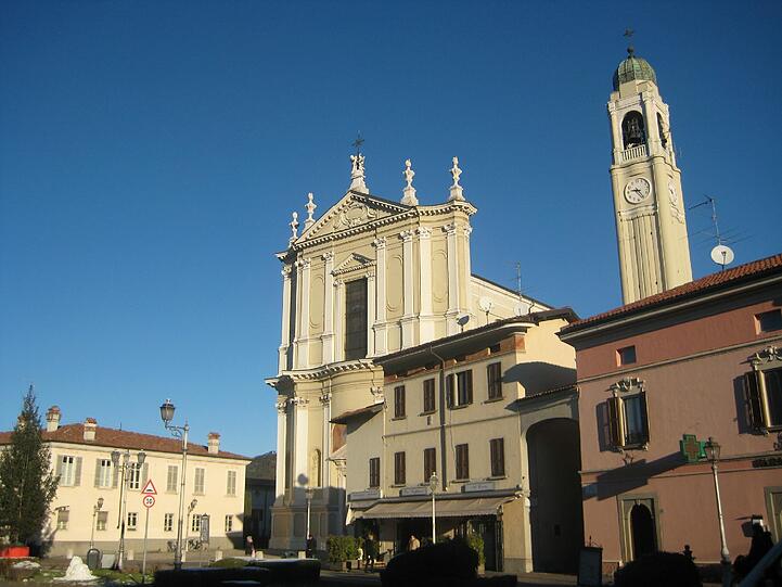 Die Löwen haben ihr Quartier in Coccaglio aufgeschlagen, einem malerischen Ort bei Brescia.