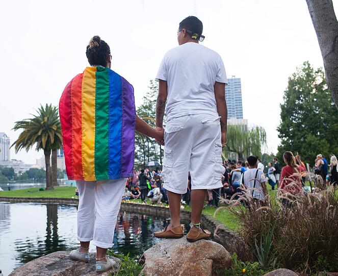 Die Menschen in Orlando trauern um die 50 Opfer des Terrorangriffs.