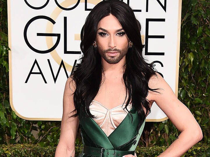 Conchita Wurst bei den Golden Globes