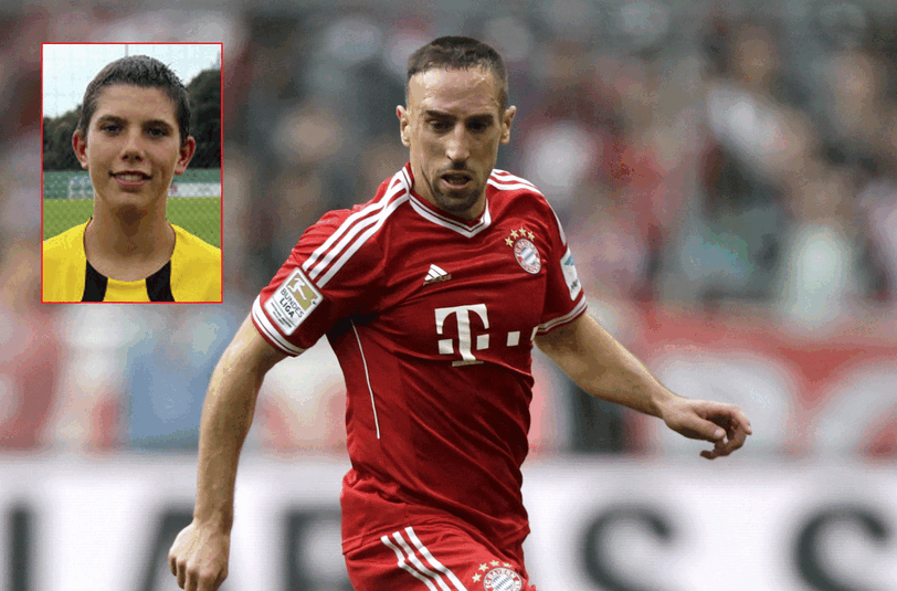 Steven Ribery gab am 16. Mai sein Debüt für die zweite Mannschaft des FC Bayern.
