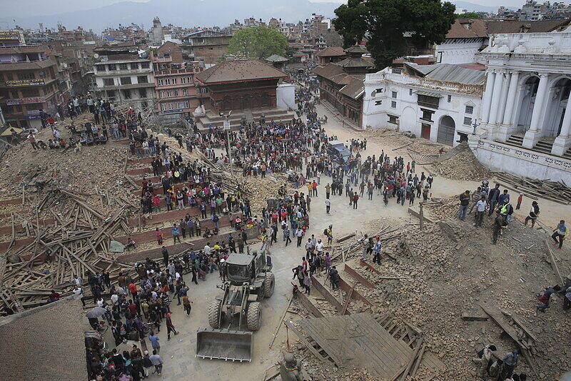Die Folgen des Himalaya-Erdbeben: Die erschütternden Bilder aus Kathmandu