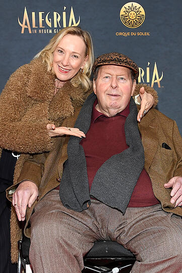 Ottfried Fischer und Frau Simone Brandlmeier