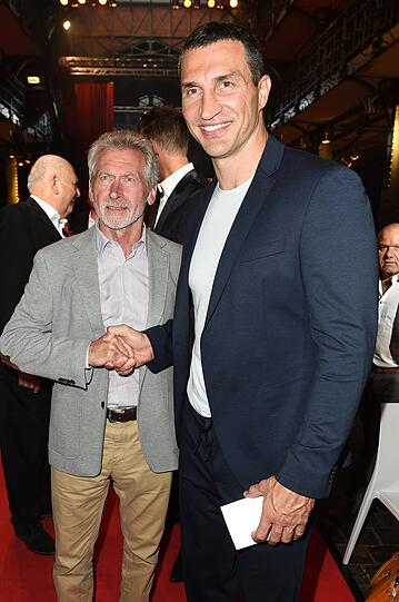 Paul Breitner und Wladimir Klitschko