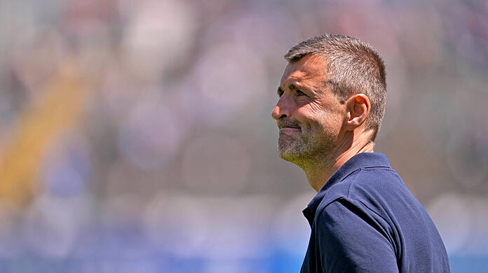 Löwen-Trainer Michael Köllner hat in der nächsten Saison mit dem TSV 1860 den Aufstieg ins Visier.