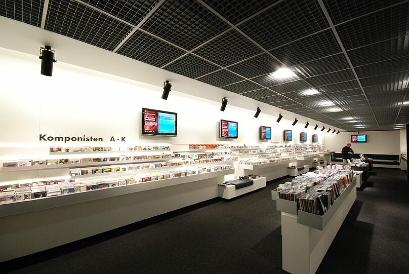 Willkommen in der "KlassikJazzLounge" beim Saturn an der Theresienhöhe.