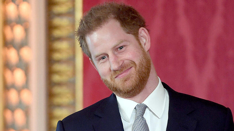 Prinz Harry bei einem Auftritt im Januar.