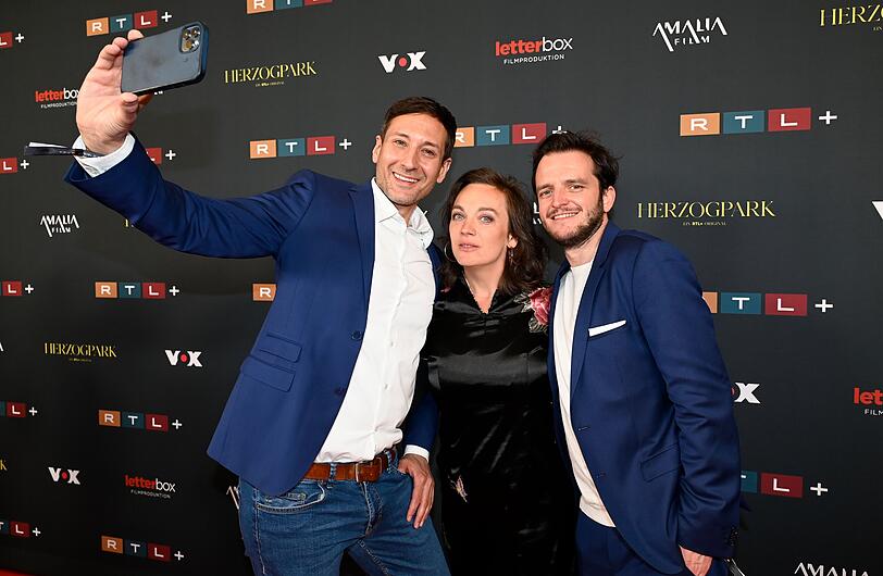Alexander Kreuzer, Anca Miruna Lazareszu und Tommy Schwimmer