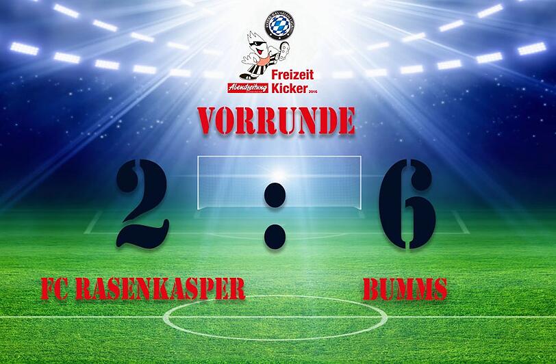 Bumms gewinnt überlegen mit 2:6.
