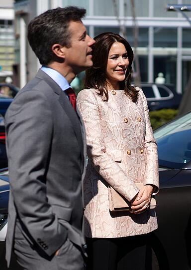 Das Kronprinzenpaar Frederik und Mary von Dänemark