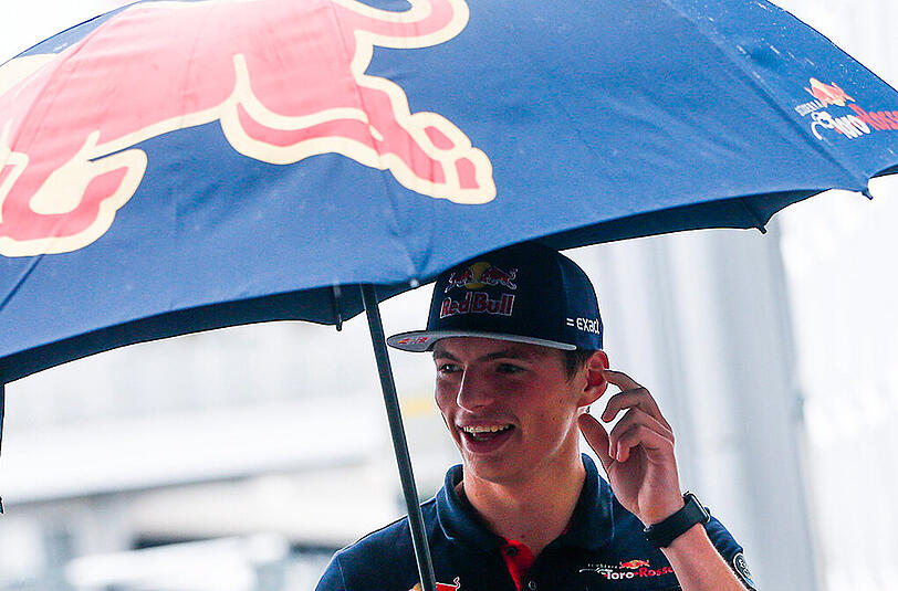 Der Niederländer Max Verstappen, Sohn von Ex-Formel-1-Fahrer Jos Verstappen, geht für das Red-Bull Junior Team Toro Rosso an den Start.