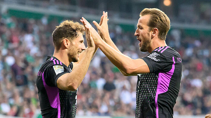 Im Zusammenspiel mit Harry Kane könnte sich für Leon Goretzka doch noch ein Stammplatz beim FC Bayern ergeben.