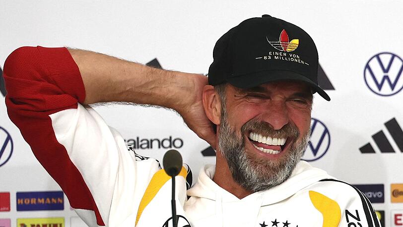 Gute Laune bei J&uuml;rgen Klopp.