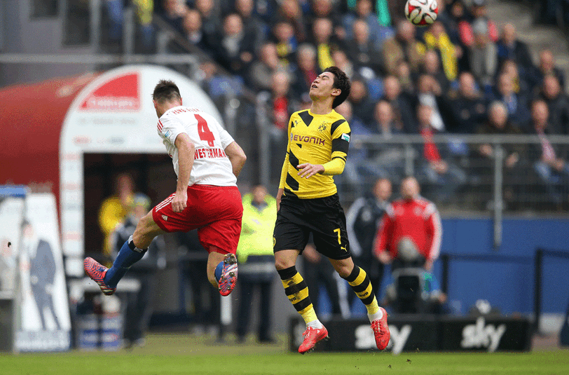"Ich habe die letzten fünf Jahre hier meinen Arsch hingehalten." - HSV-Verteidiger  Heiko Westermann im Spiel gegen Borussia Dortmund.