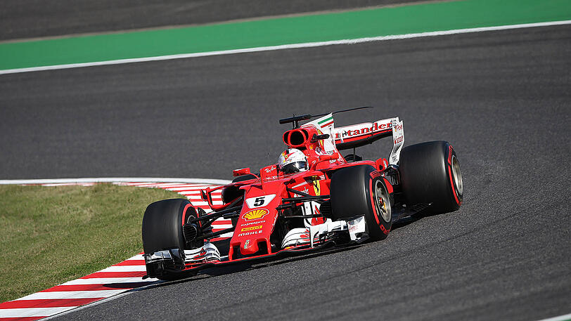 Für Vettel war das Rennen schon kurz nach dem Start gelaufen.