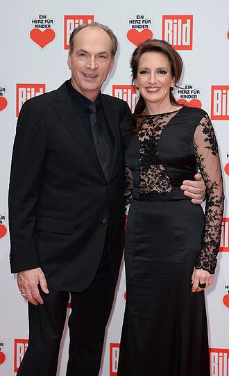 Herbert Knaup und seine Frau Christiane