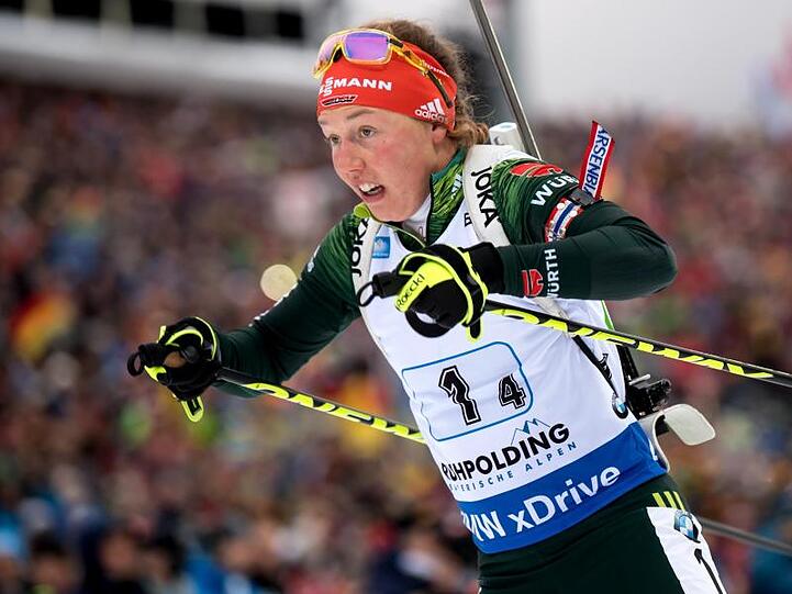 Laura Dahlmeier könnte schneller in den Wettkampf zurückkehren als ursprünglich angenommen.