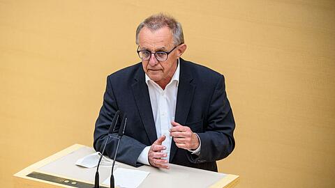 Thomas Gehring, Abgeordneter von Bündnis 90/Die Grünen im bayerischen Landtag, spricht.