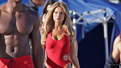 Brooks Nader am Set des "Baywatch"-Reboots.