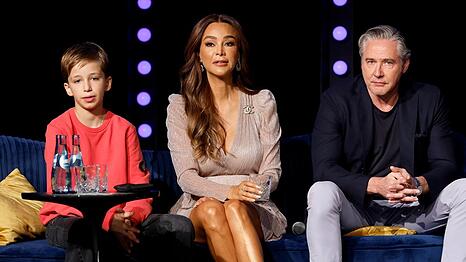 Verona und Franjo Pooth mit ihrem Sohn Rocco.