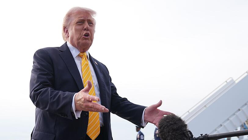 Trump bekr&auml;ftigt: Die Truppenst&auml;rke in Deutschland soll deutlich reduziert werden.