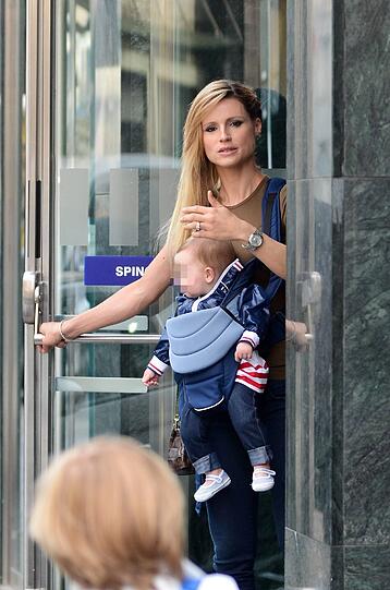 Michelle Hunziker und Tochter Sole.