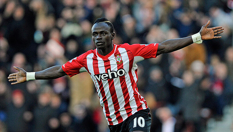 Überflieger: Sadio Mané hält den Rekord für den schnellsten Hattrick der Premier-League-Geschichte. Überflieger: Sadio Mané hält den Rekord für den schnellsten Hattrick der Premier-League-Geschichte.