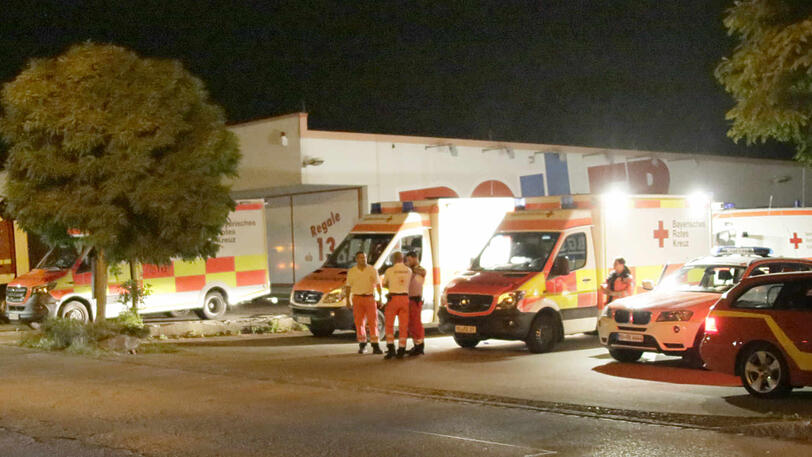 Die Bilder vom Großeinsatz an der JVA in Mühldorf am Inn.