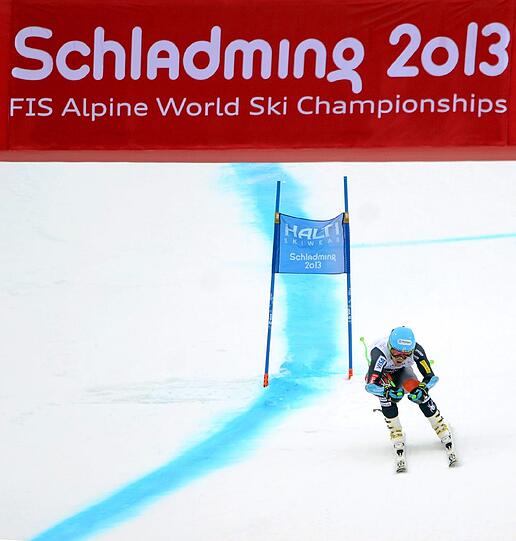 Der Amerikaner Ted Ligety gewann am Mittwoch den WM-Titel Im Super G.