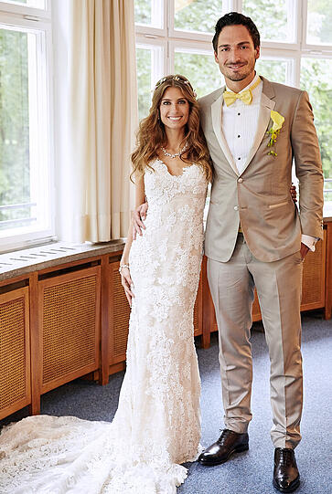 Cathy Fischer und Mats Hummels