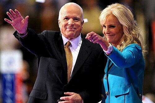Bei seiner Rede hat McCain Obama Respekt bekundet